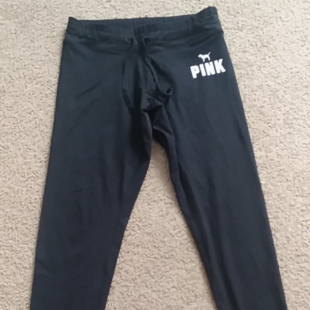 PINK (VS) Soft Black Leggings